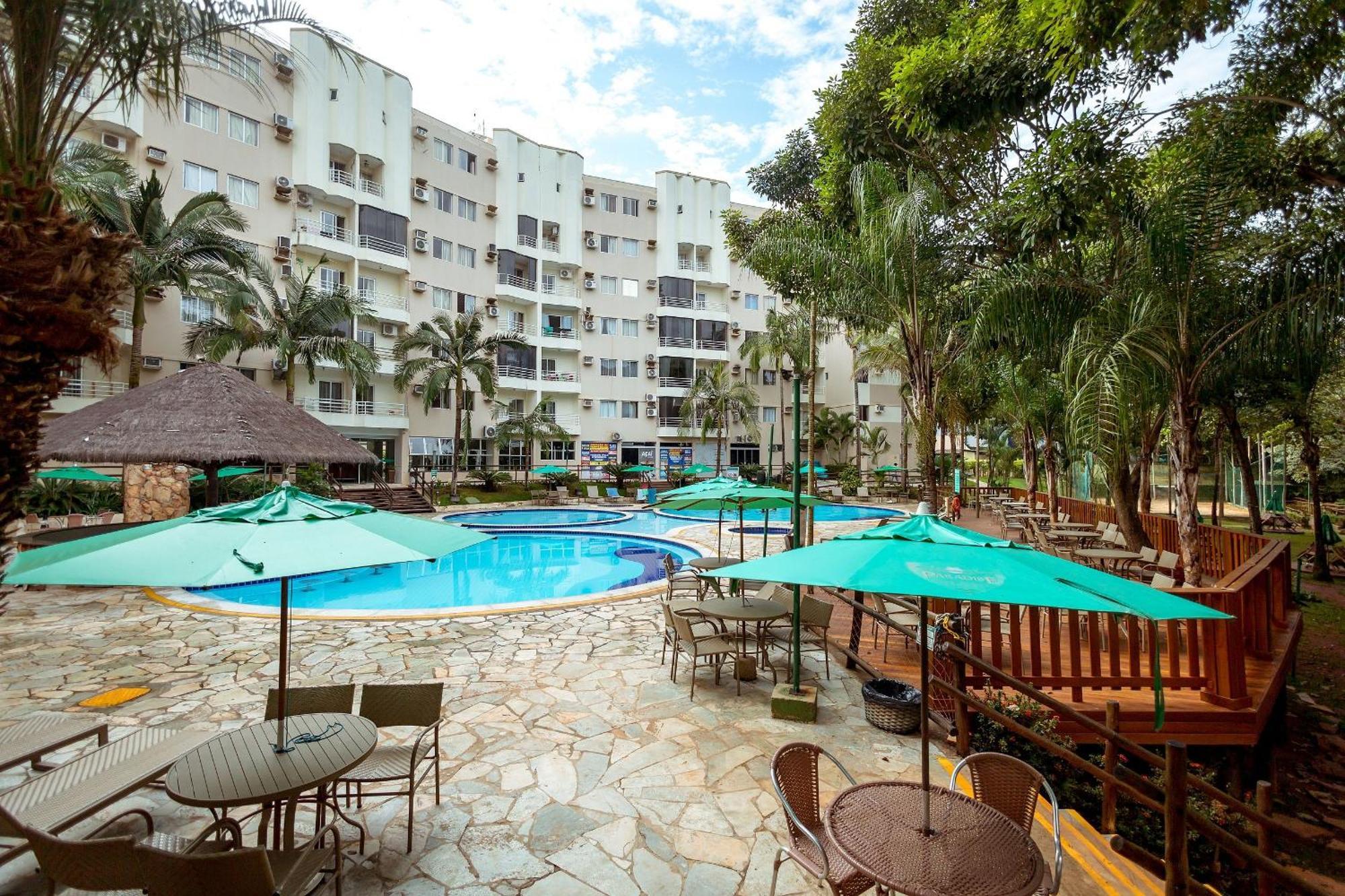 Thermas Paradise - Rio Quente- Duplex 3 Quartos Com Hidromassagem Exterior foto