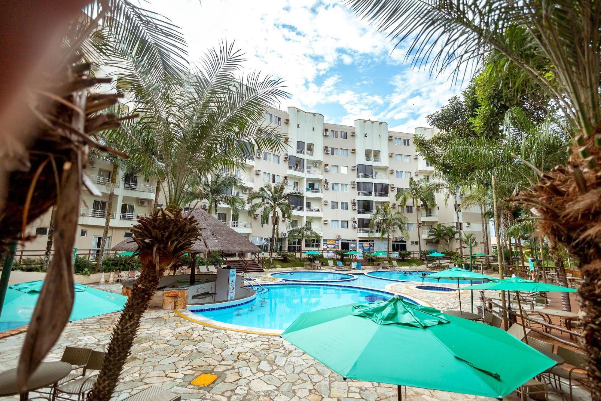 Thermas Paradise - Rio Quente- Duplex 3 Quartos Com Hidromassagem Exterior foto